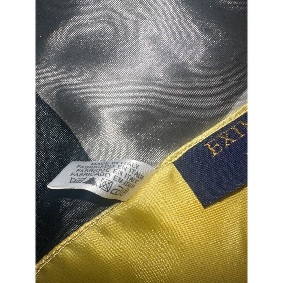 Luxury Silk Scarf Designer Square Wraps Eximious Of London Equestrian Pattern - Picture 9 of 12